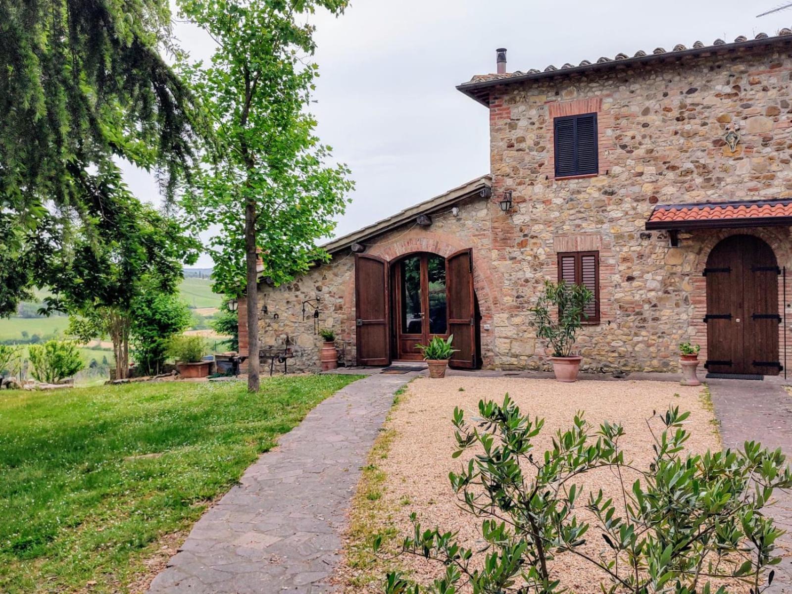 Apartamento Il Giardino Del Chianti Siena Exterior foto